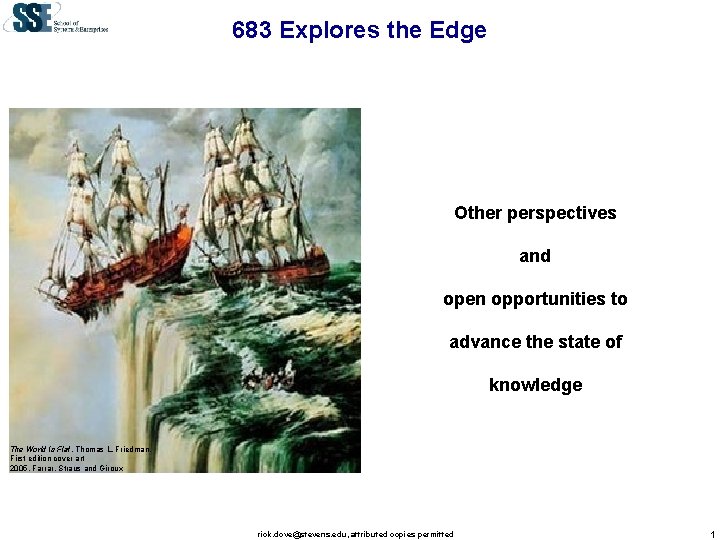 683 Explores the Edge Other perspectives and open opportunities to advance the state of