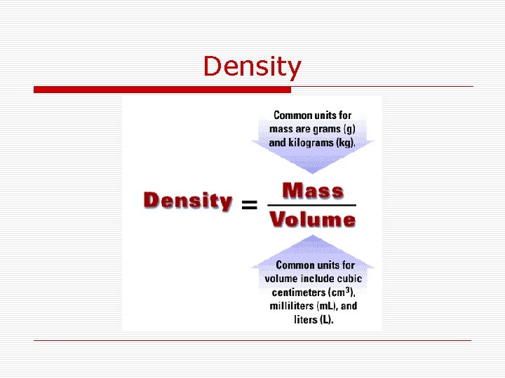 Density 