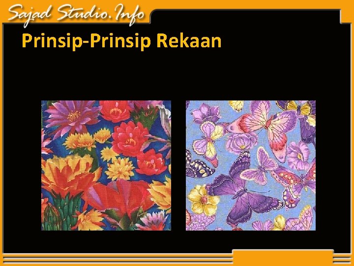 Prinsip-Prinsip Rekaan Prinsip-Prinsip Rekaan
