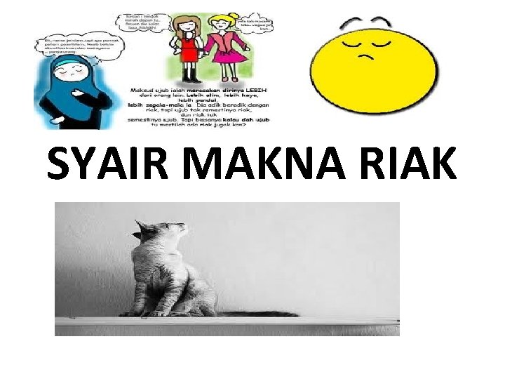 SYAIR MAKNA RIAK 