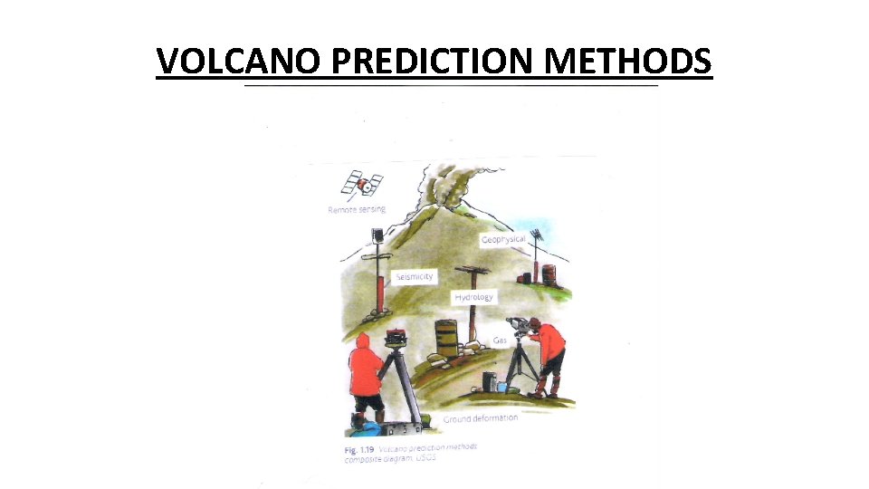 VOLCANO PREDICTION METHODS 