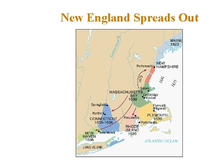 New England Spreads Out 