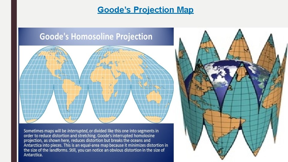 Goode’s Projection Map 