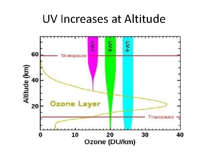 UV Increases at Altitude 