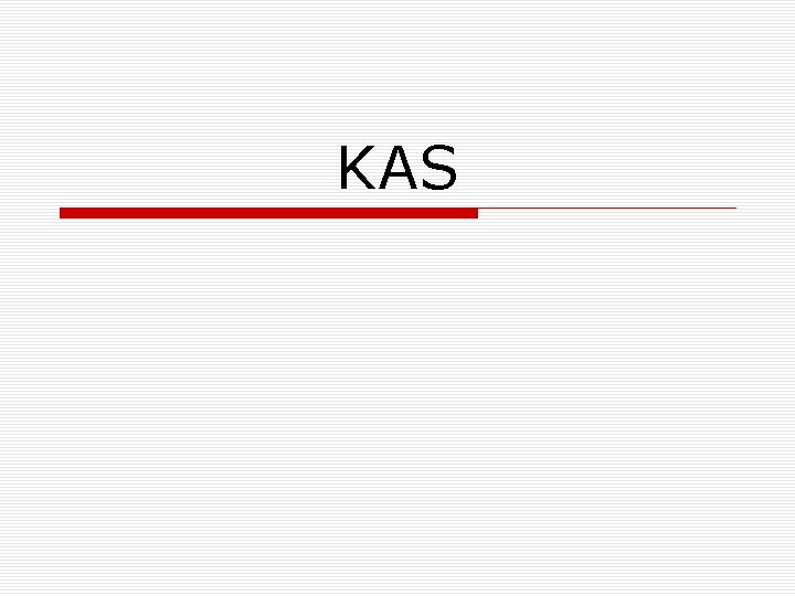 KAS 