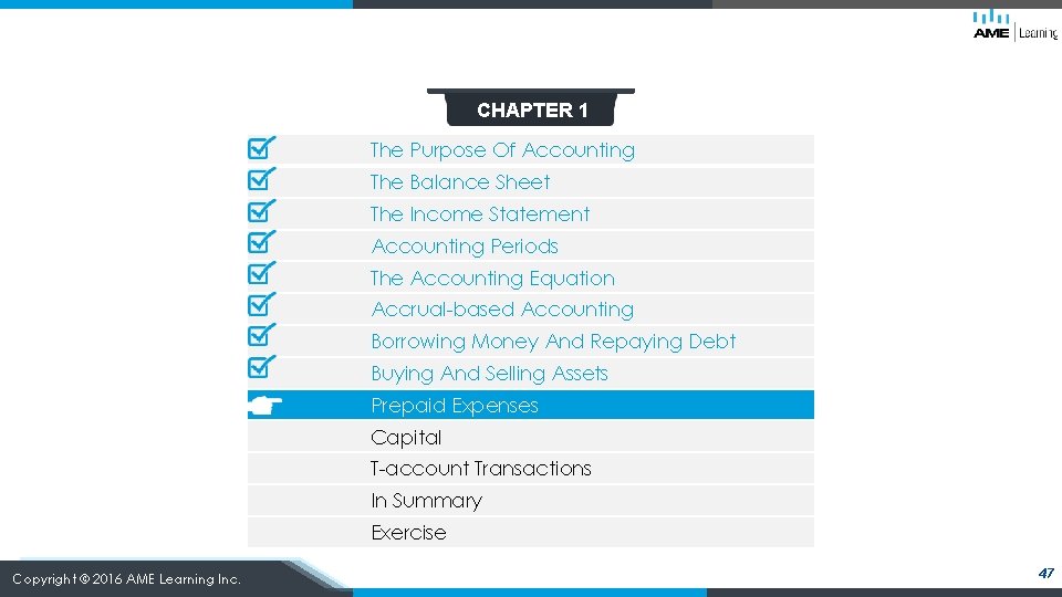 CHAPTER 1 The Purpose Of Accounting The Balance Sheet The Income Statement Accounting Periods