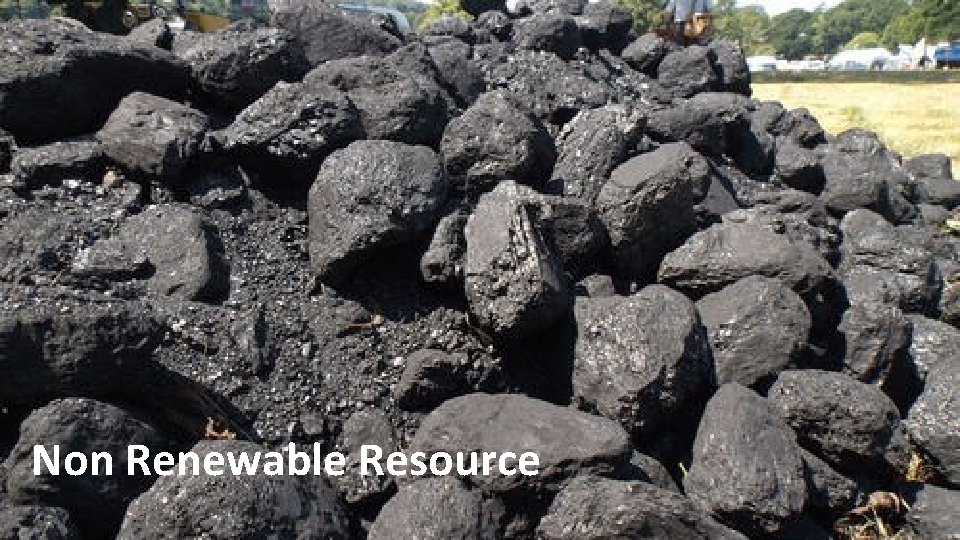 Non Renewable Resource 
