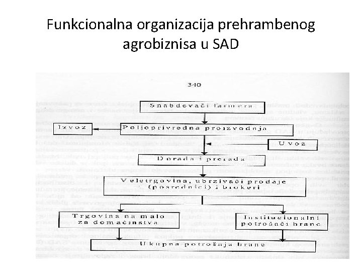 Funkcionalna organizacija prehrambenog agrobiznisa u SAD 