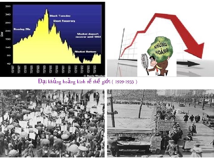 Đại khủng hoảng kinh tế thế giới ( 1929 -1933 ) 