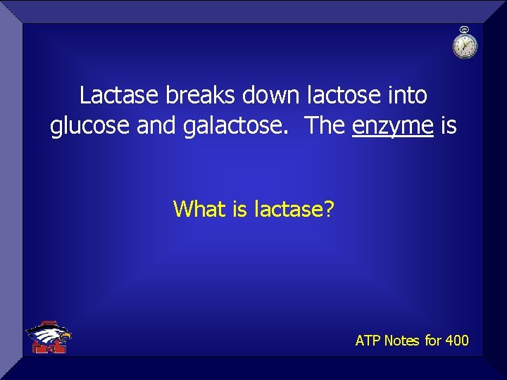 Lactase breaks down lactose into glucose and galactose. The enzyme is What is lactase?