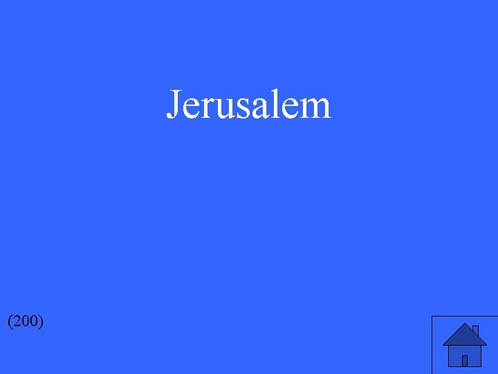 Jerusalem (200) 