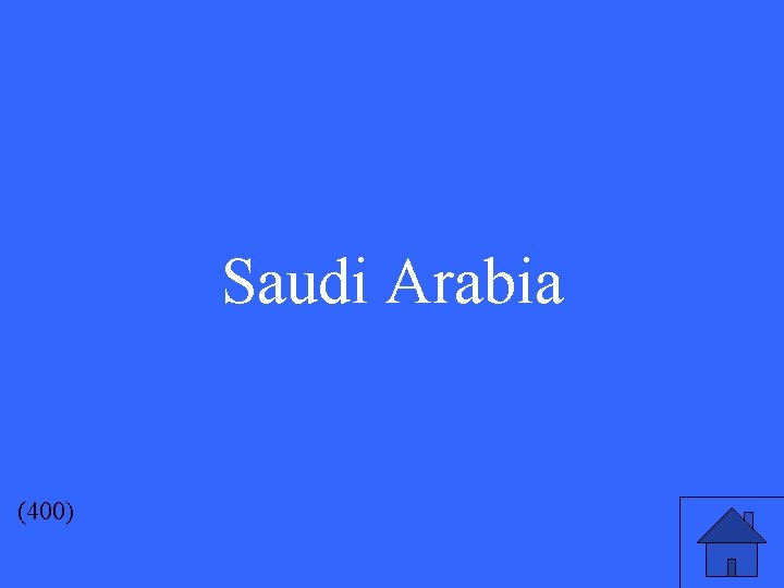 Saudi Arabia (400) 