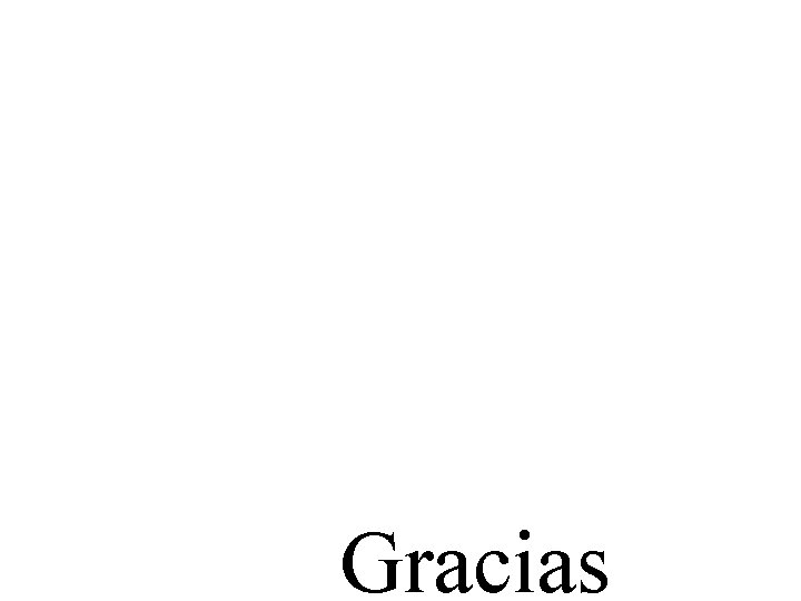 Gracias 