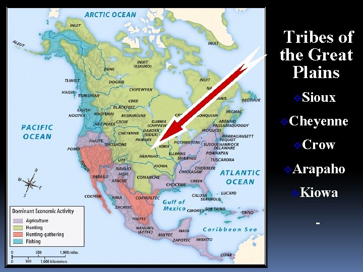 Tribes of the Great Plains v. Sioux v. Cheyenne v. Crow v. Arapaho v.