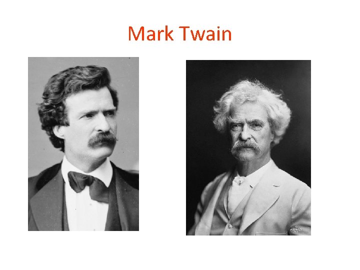 Mark Twain 