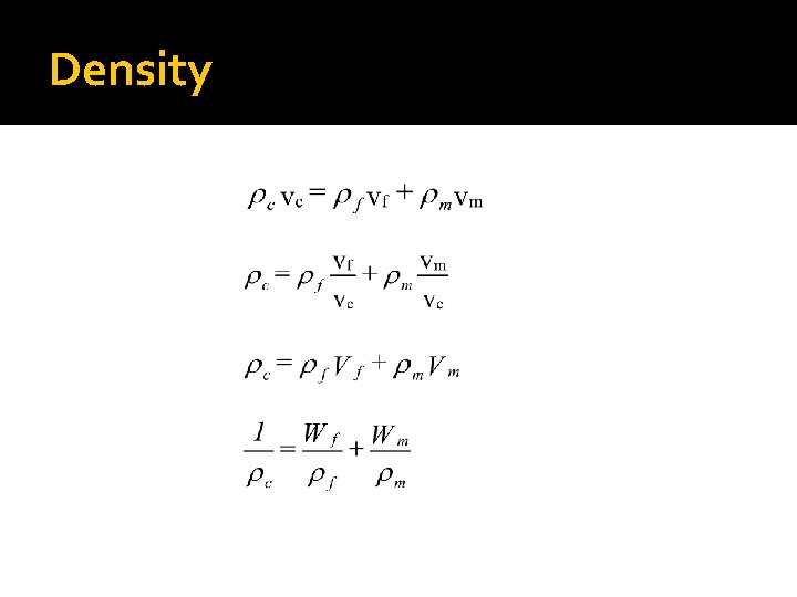 Density Density