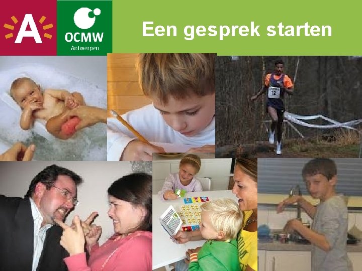 Een gesprek starten 
