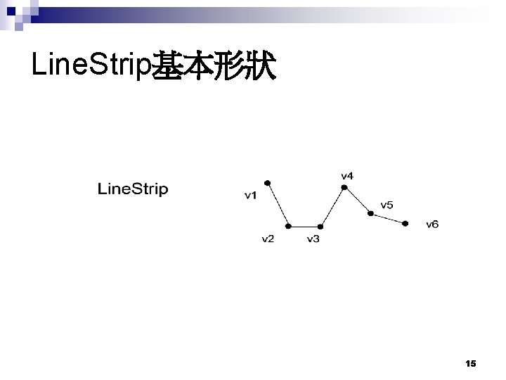 Line. Strip基本形狀 15 