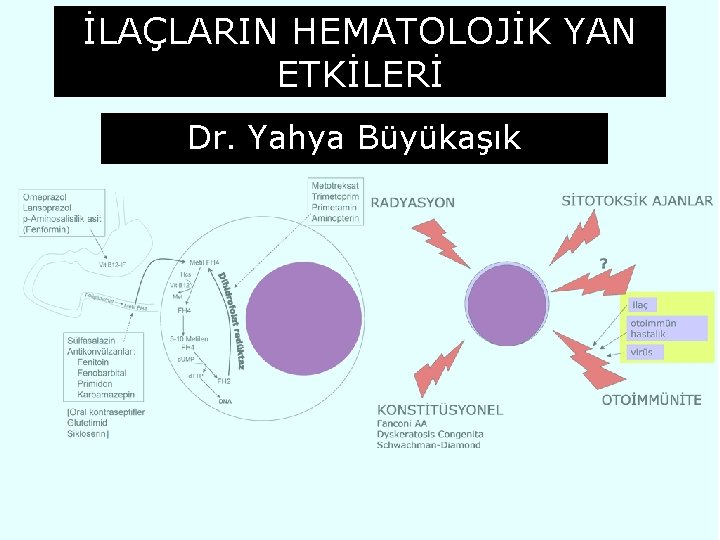 İLAÇLARIN HEMATOLOJİK YAN ETKİLERİ Dr. Yahya Büyükaşık 