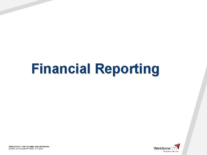 Financial Reporting 