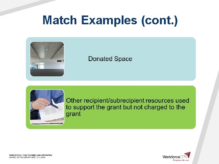 Match Examples (cont. ) 