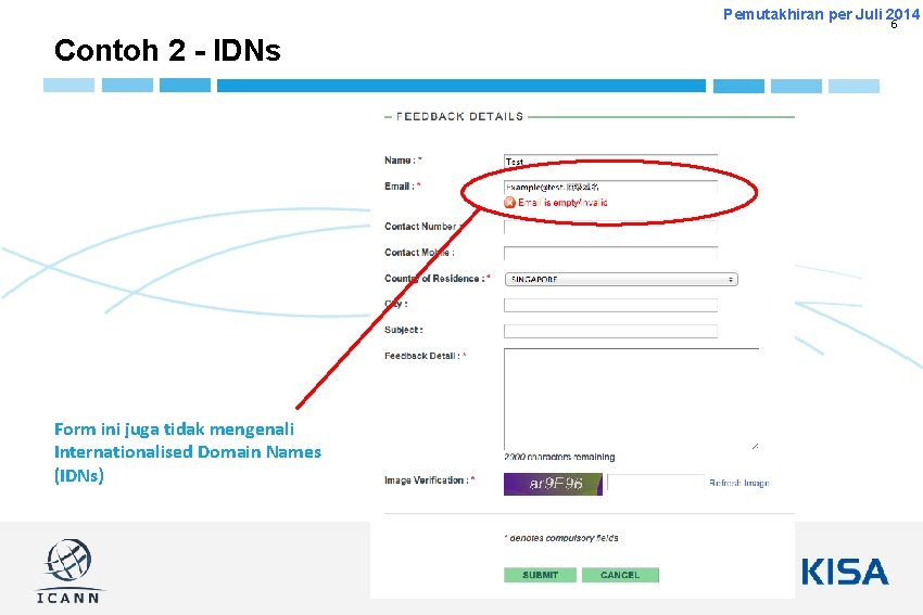 Pemutakhiran per Juli 2014 6 Contoh 2 - IDNs Form ini juga tidak mengenali