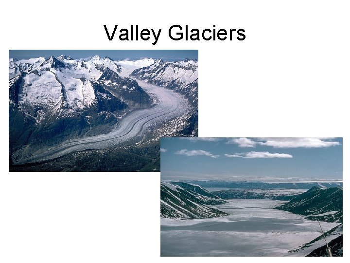 Valley Glaciers 