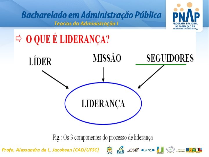 Teorias da Administração I Profa. Alessandra de L. Jacobsen (CAD/UFSC) 