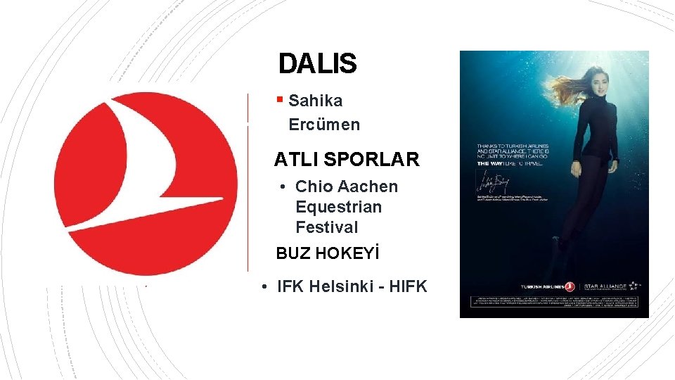 DALIS § Sahika Ercümen ATLI SPORLAR • Chio Aachen Equestrian Festival BUZ HOKEYİ •