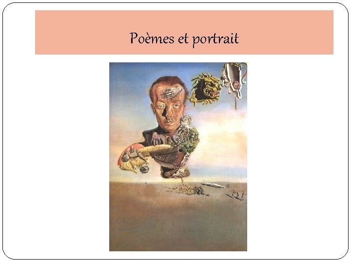 Poèmes et portrait Poèmes et portrait