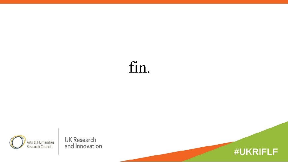 fin. Joanna Dunster, Strategy and Development Manager 8 th November 2018 fin. Joanna Dunster, Strategy and Development Manager 8 th November 2018