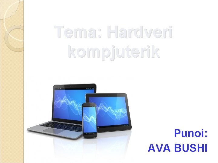 Tema: Hardveri kompjuterik Punoi: AVA BUSHI 