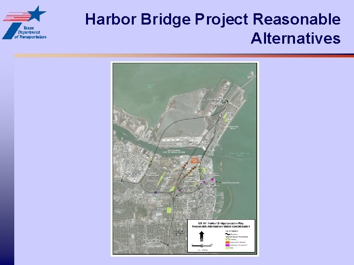 Harbor Bridge Project Reasonable Alternatives 