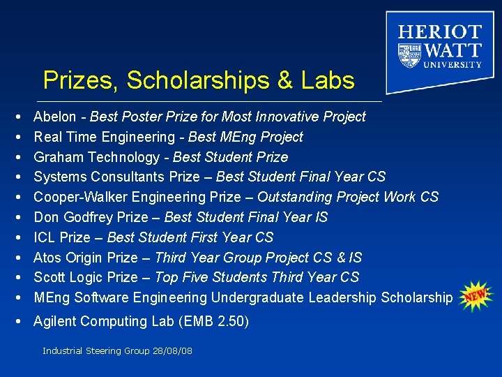 Prizes, Scholarships & Labs Abelon - Best Poster Prize for Most Innovative Project Real