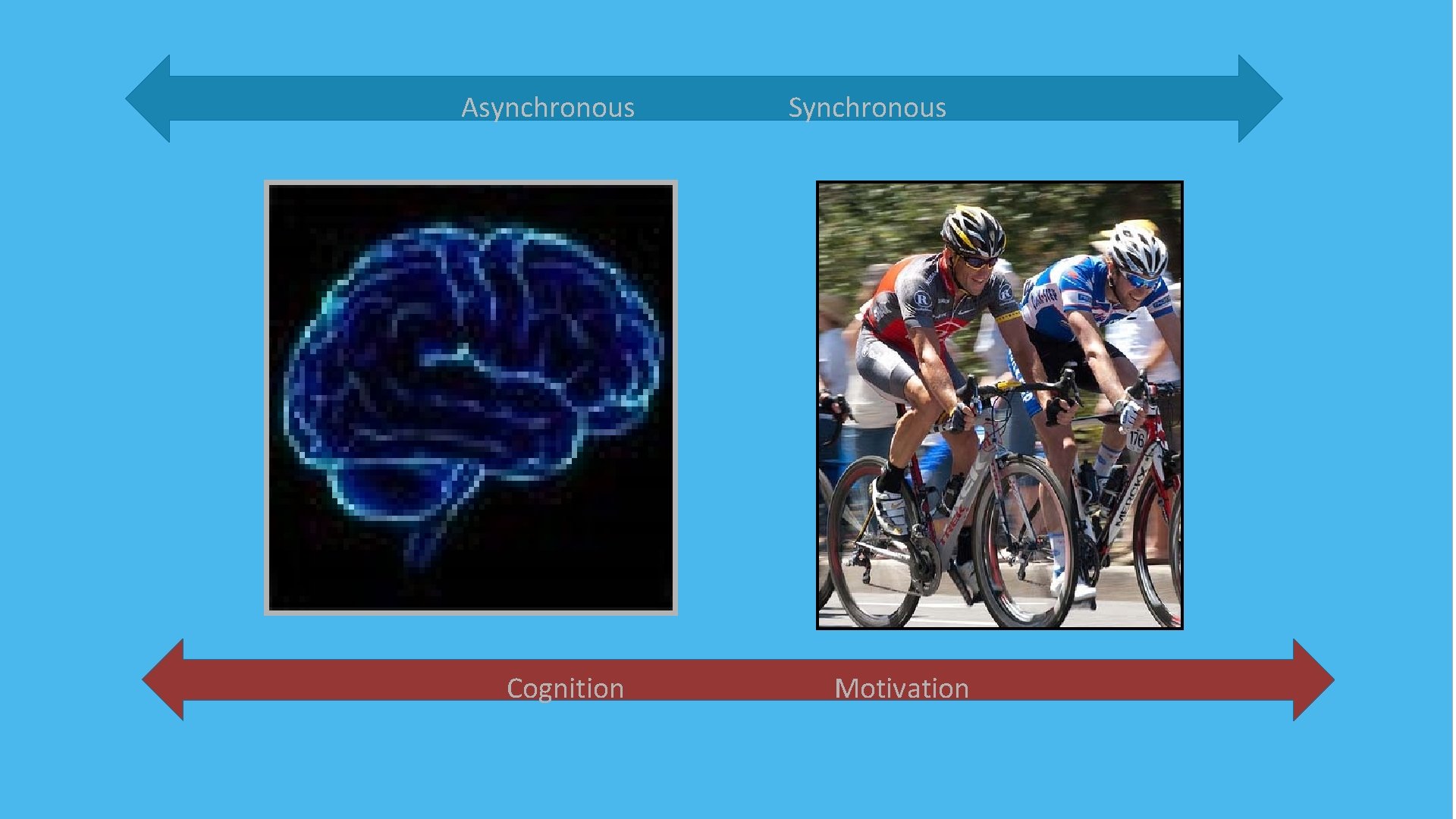 7 Asynchronous Cognition Synchronous Motivation 
