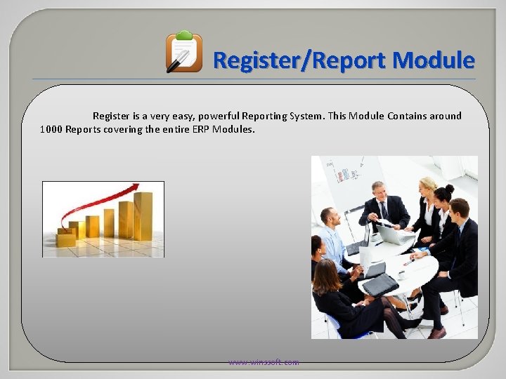 Register/Report Module Register is a very easy, powerful Reporting System. This Module Contains around Register/Report Module Register is a very easy, powerful Reporting System. This Module Contains around