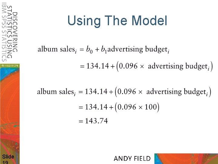 Using The Model Slide 