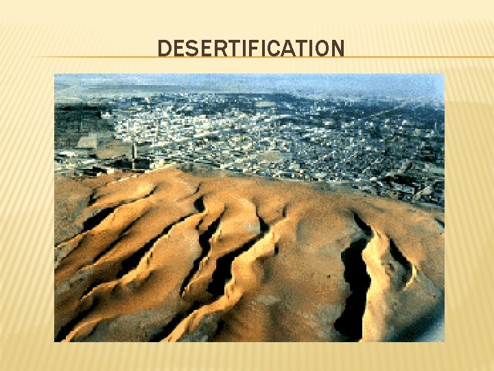 DESERTIFICATION 