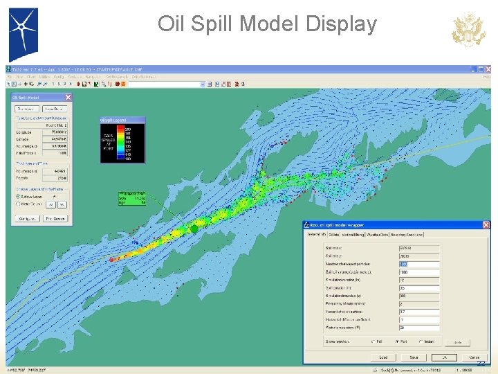 Oil Spill Model Display 22 
