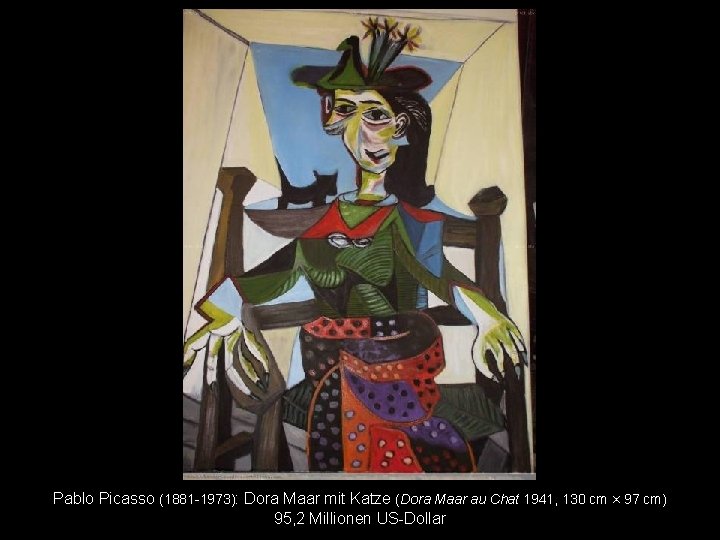 Pablo Picasso (1881 -1973): Dora Maar mit Katze (Dora Maar au Chat 1941, 130