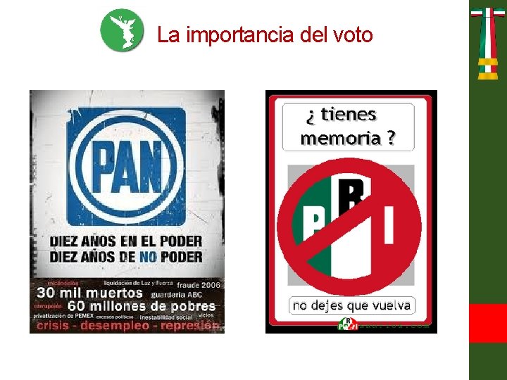 La importancia del voto 