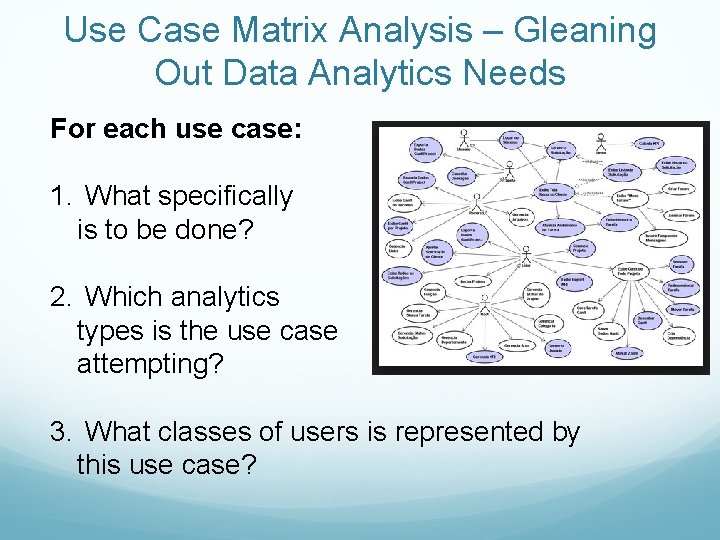 Data Use Case Matrix ESIP Earth Science Data Analytics ESDA Cluster Breakout