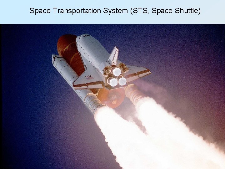 Space Transportation System (STS, Space Shuttle) 