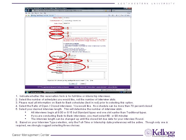 1 2 3 4 5 6 1. Indicate whether this reservation form is for 1 2 3 4 5 6 1. Indicate whether this reservation form is for