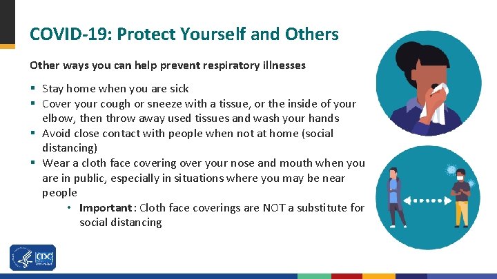 COVID-19: Protect Yourself and Others Other ways you can help prevent respiratory illnesses §
