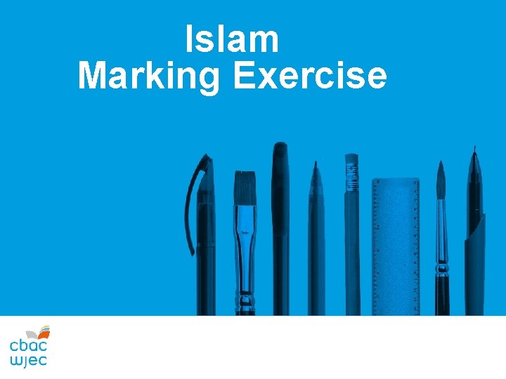 Islam Marking Exercise 