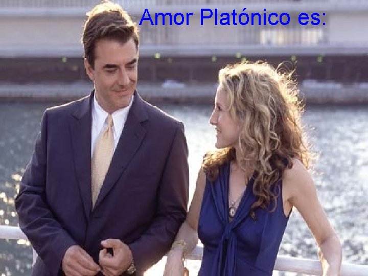 Amor Platónico es: 