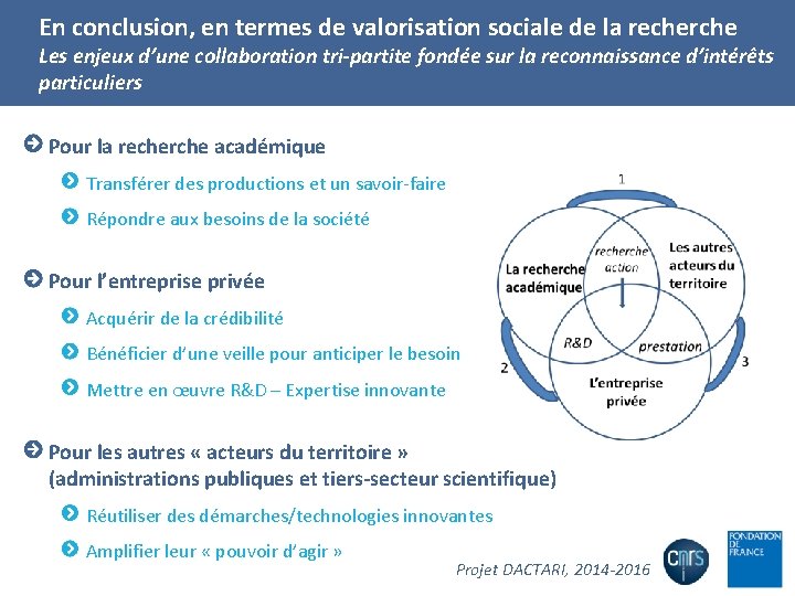 LETG-Brest – Terra Maris : Vers unede véritable collaboration d’intérêt ? En conclusion, en