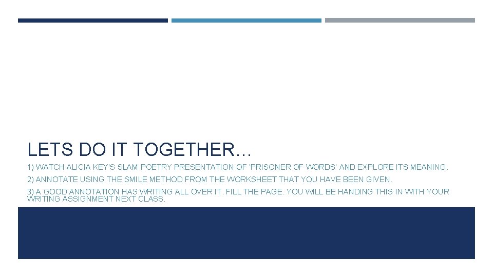 LETS DO IT TOGETHER… 1) WATCH ALICIA KEY’S SLAM POETRY PRESENTATION OF ‘PRISONER OF