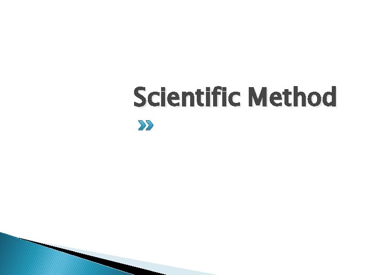 Scientific Method 